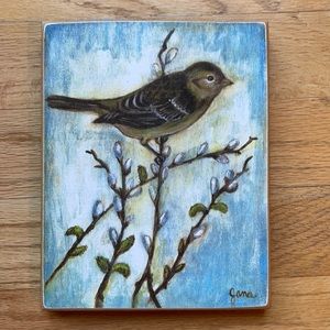 Bird wall hanging